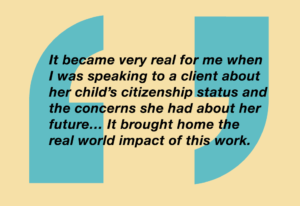 SQE Intern at Reed Smith working with KIND UK
