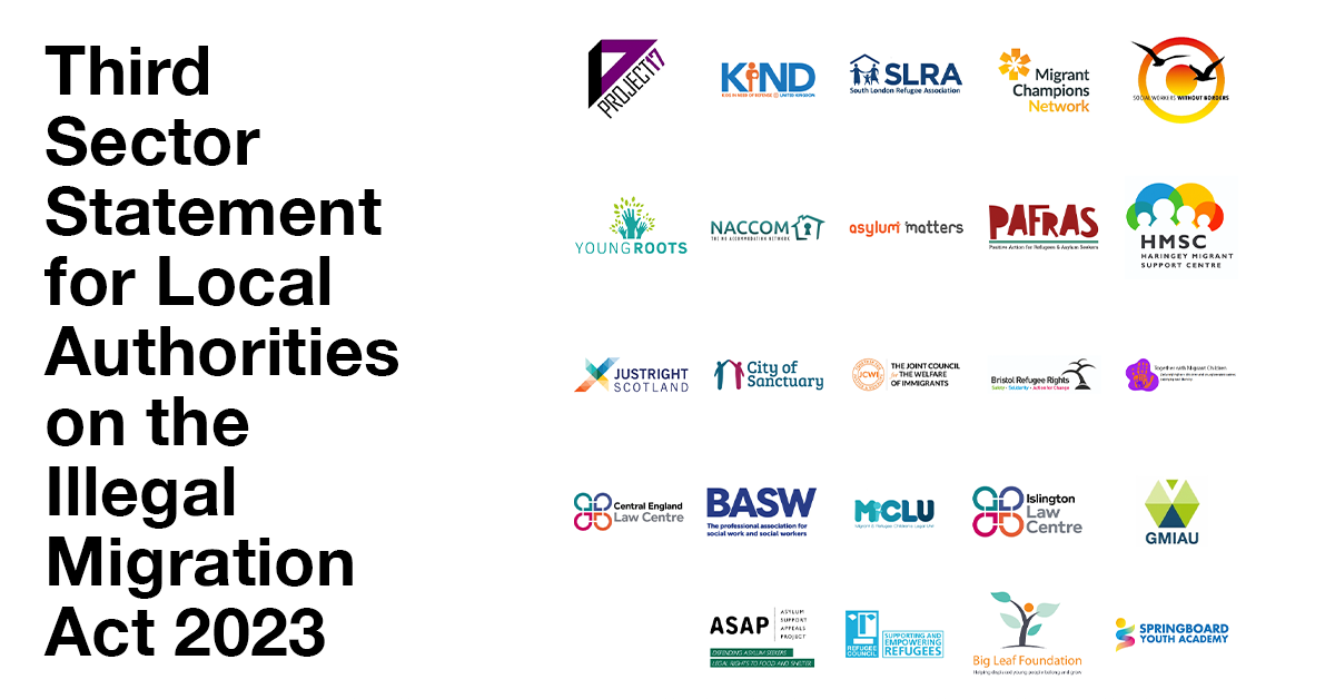 Third Sector Statement for Local Authorities on the Illegal Migration Act 2023
