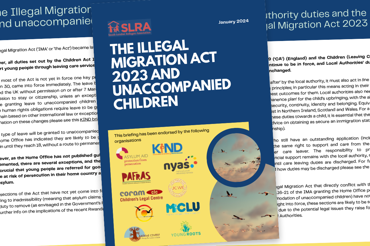 SLRA Briefing for local authorities: the Illegal Migration Act